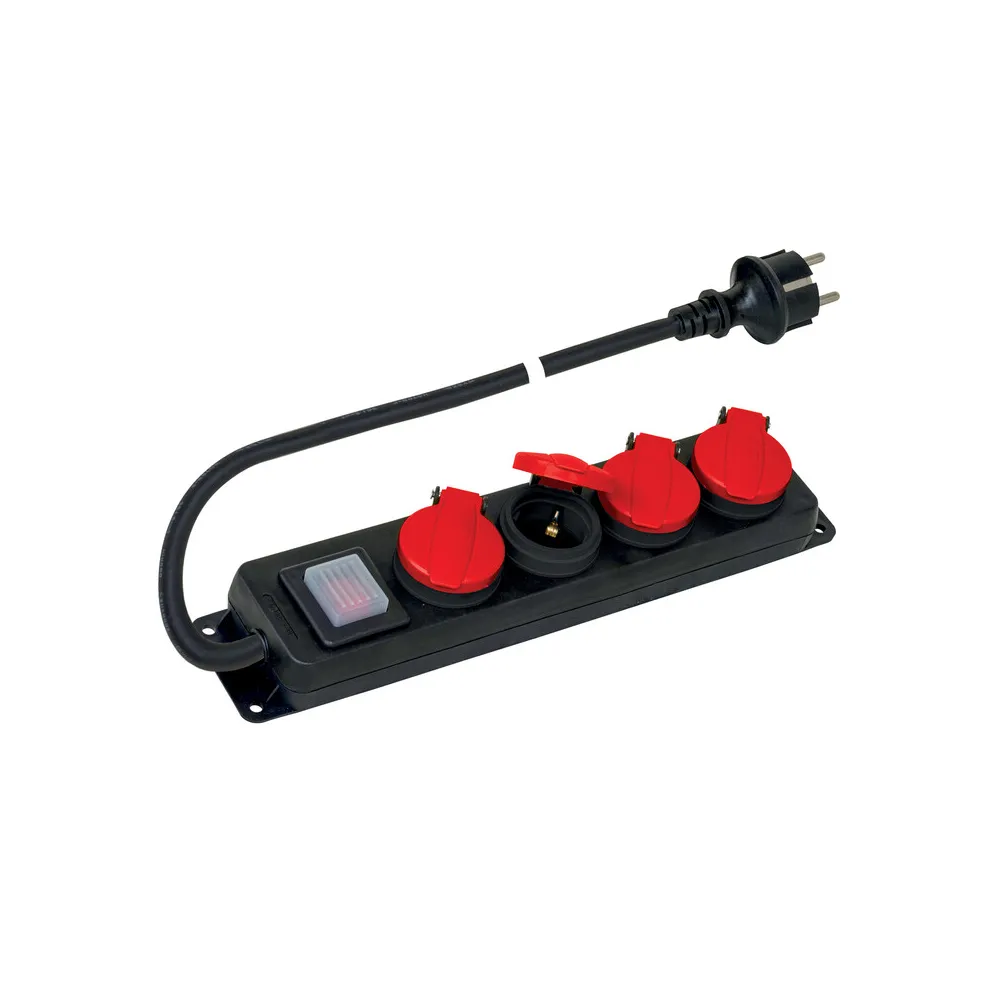 POLYPOOL PP2508 MULTIPR 4 PRESE SCHUKO IP44