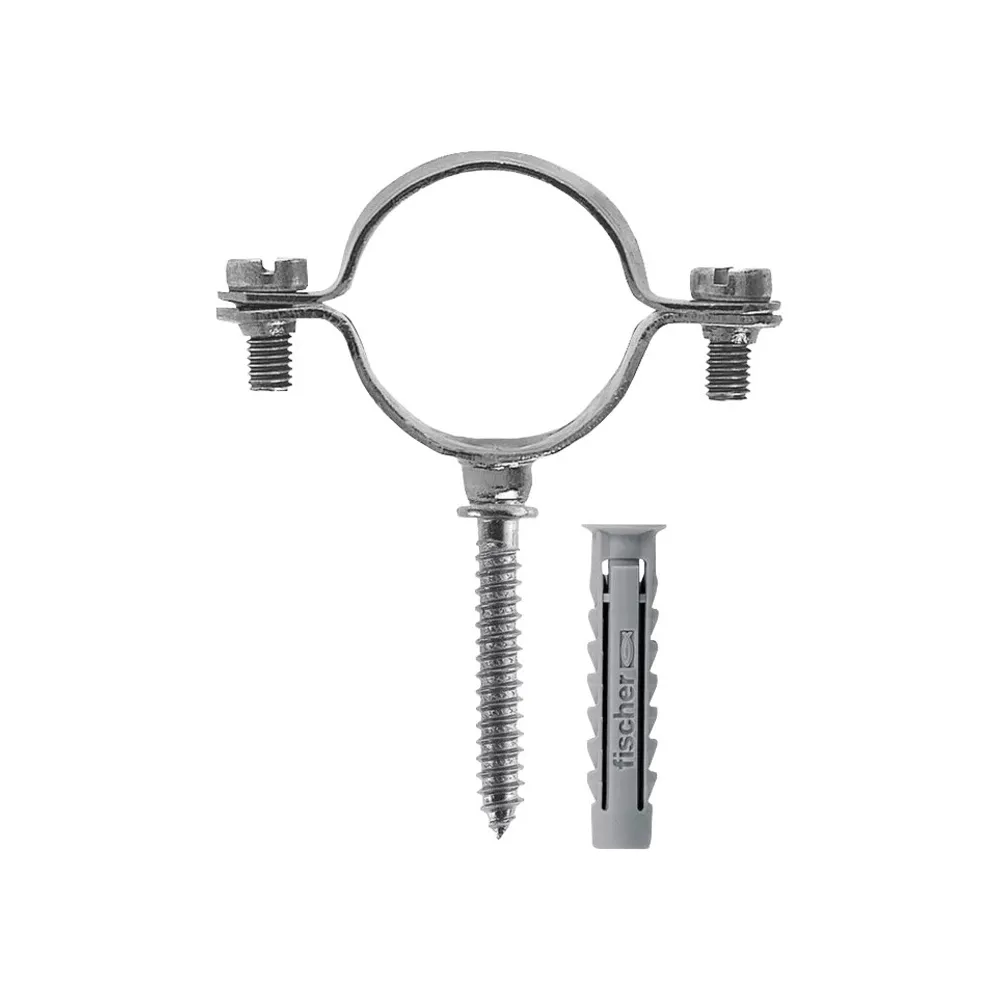 FISCHER 10 COLLARI MM.12 CZV C/VITE +TASSELLO FISCHER 10 COLLARI MM.12 CZV C/VITE +TASSELLO