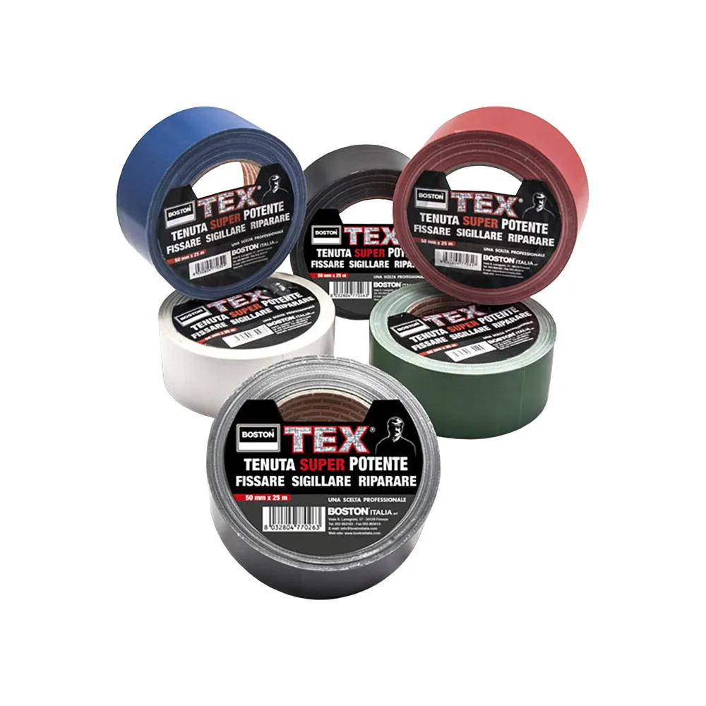 NASTRO ADESIVO TEX MM 50X25M ARGENTO NASTRO ADESIVO TEX MM 50X25M ARGENTO