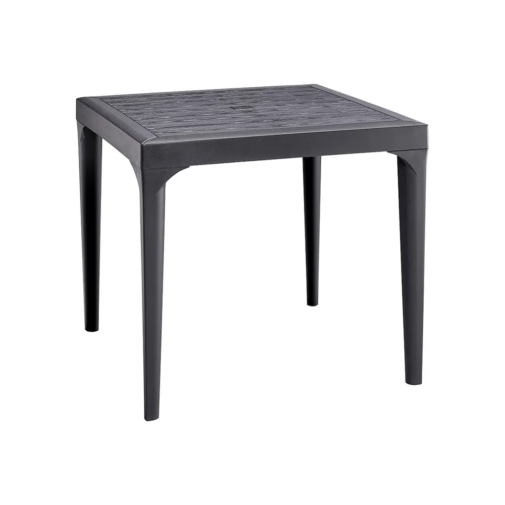 TAVOLO RESINA MALMO 80X80XH74CM ANTRACITE TAVOLO RESINA MALMO 80X80XH74CM ANTRACITE