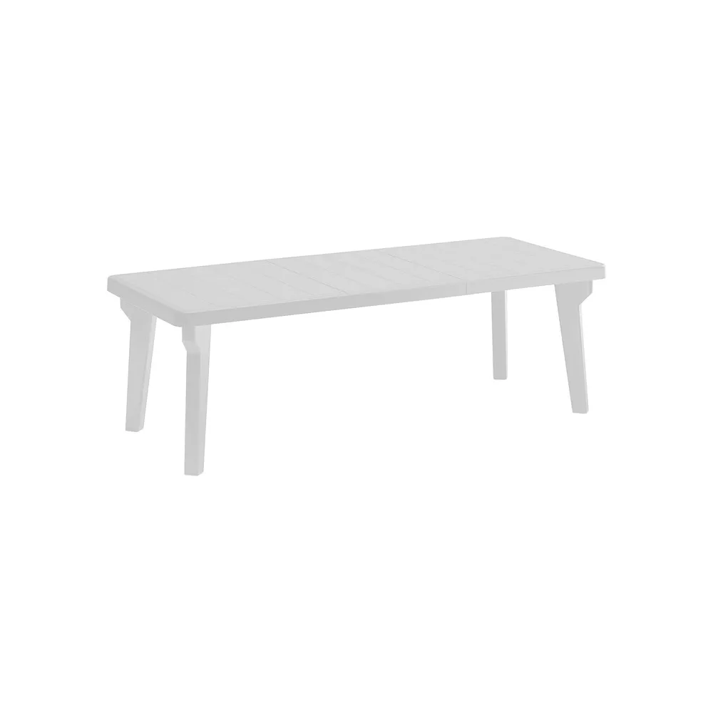 TAVOLO BERGEN 160/220X90XH74CM BIANCO