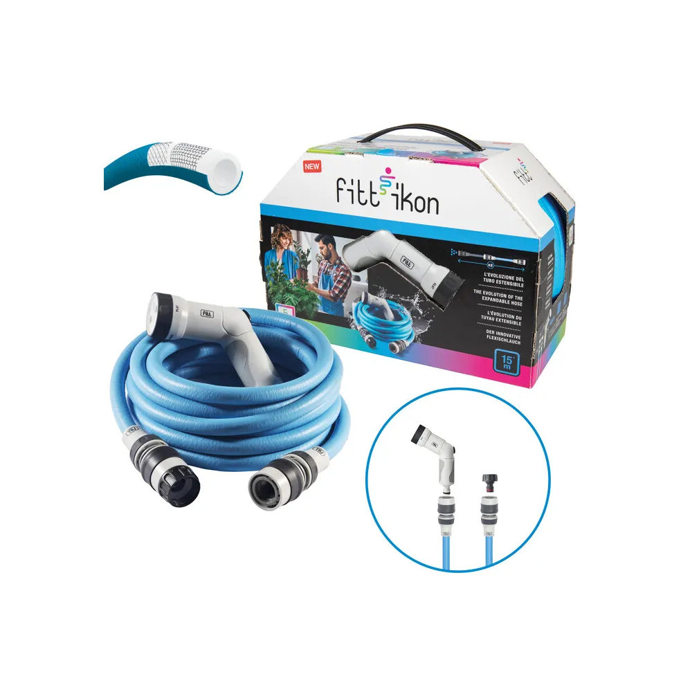 SET TUBO IKON FINO A 25 M C/ACCESSORI COLORI ASS (4 SET TUBO IKON FINO A 25 M C/ACCESSORI COLORI ASS (4