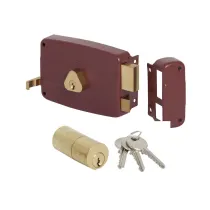 CISA 50121 70 MM DX SERRATURA APPL. LEGNO CIL. FISSO