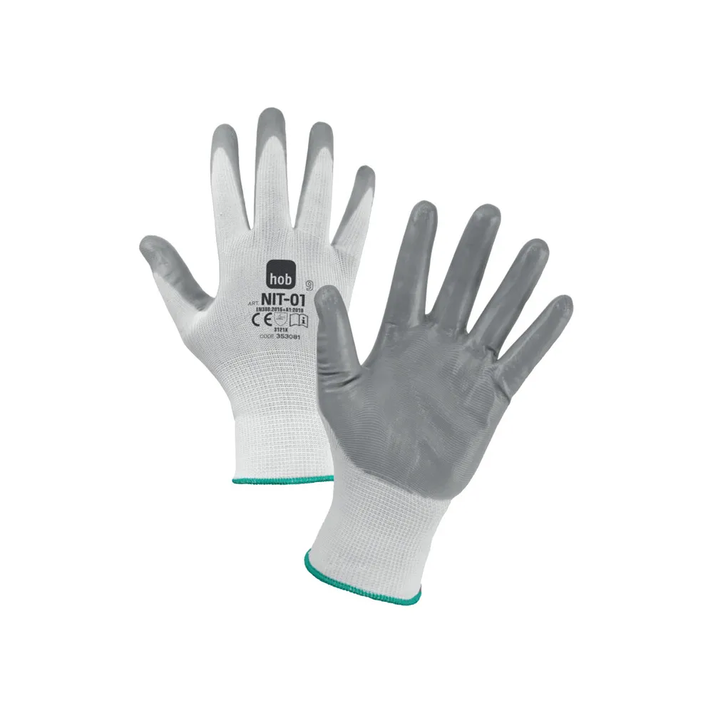 GUANTI HOB POLIESTERE/NITRILE NBR NIT-01 TG. 10 (12
