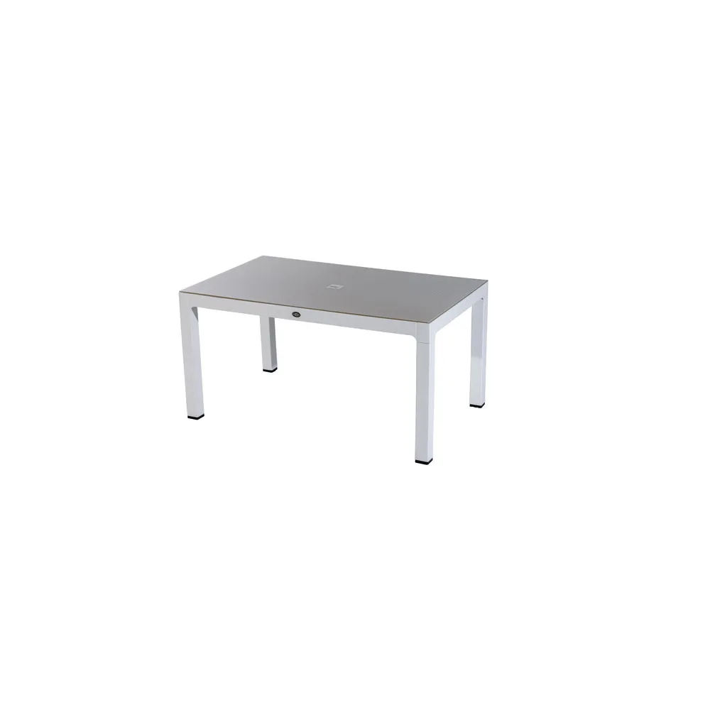 TAVOLO C/VETRO SEGINUS 150X90XH75CM CAPP-BIA