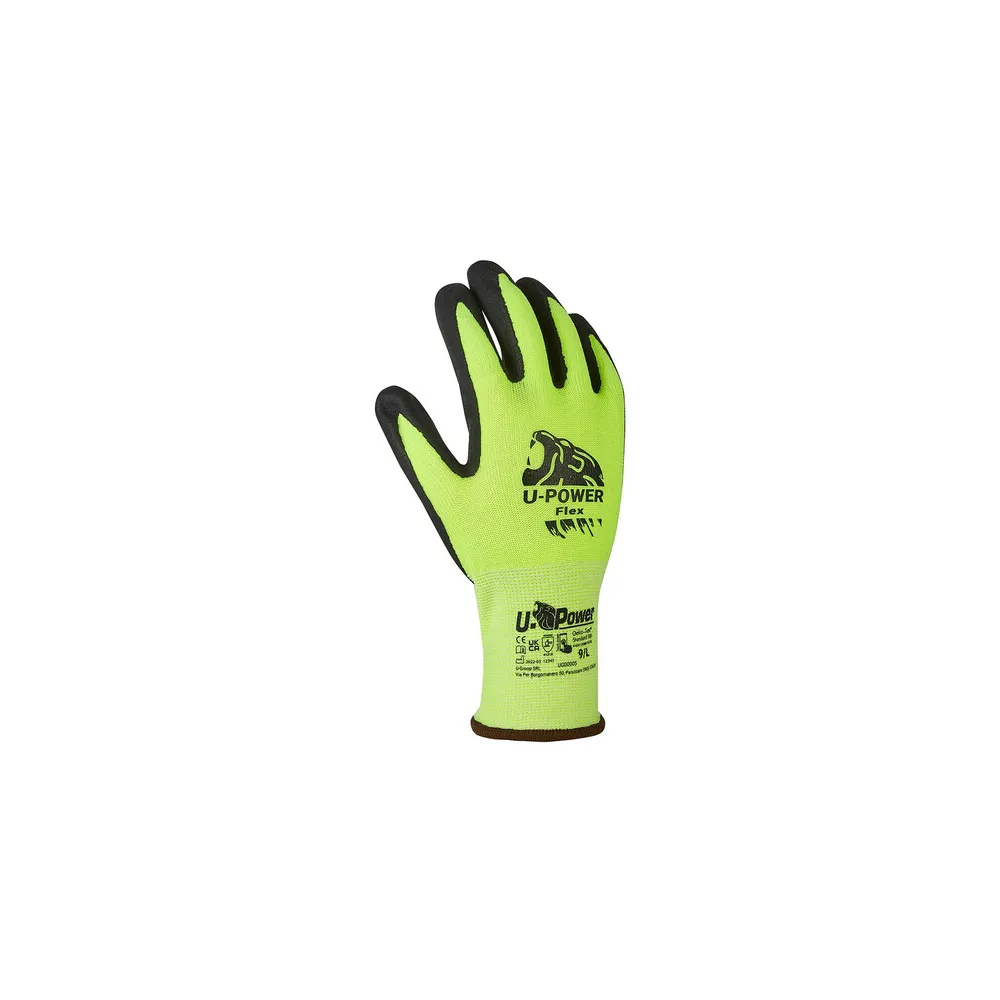 U-POWER GUANTI FLEX GIALLO TAGLIA 10 (12