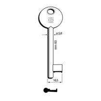 CHIAVI SILCA PATENT AGB-PARI 6P1D BZ (5