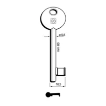 CHIAVI SILCA PATENT AGB-DISP 6P1S NI (5