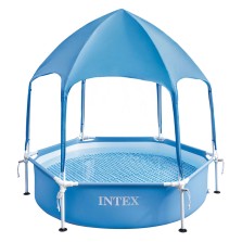 PISCINA CON TELAIO 'CANOPY METAL FRAME' cm 183 x 38 - capac. 700 lt.