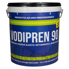 GUAINA BITUMINOSA LIQUIDA 'VODIPREN 90' kg. 18 - nera