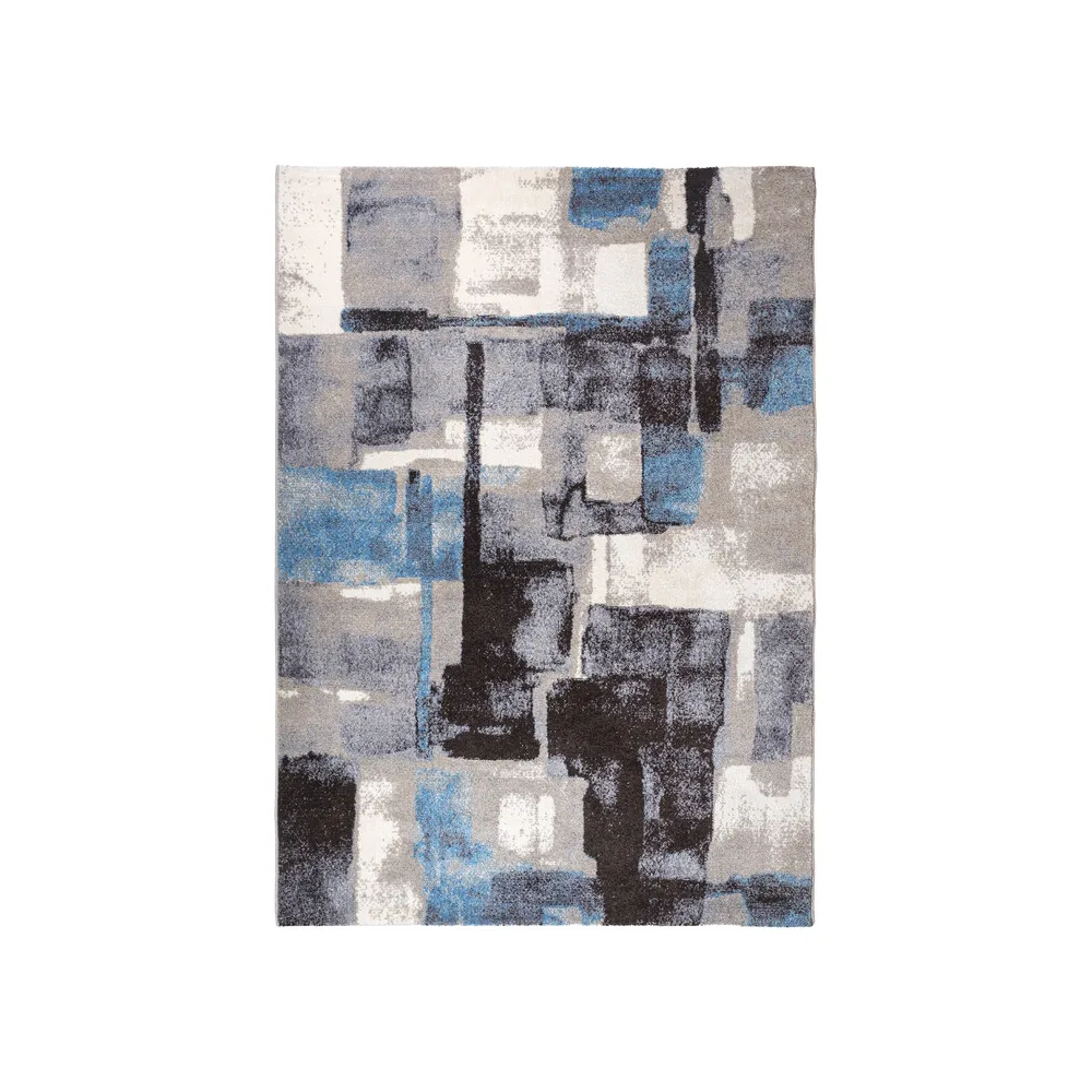 TAPPETO DECORA BLU DIS.004 160X230 CM
