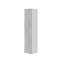 KIT MOBILE MULTIUSO 41X37XH182 CM BIANCO CEMENTO