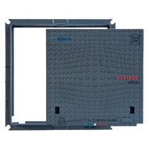 CHIUSINO IN GHISA D400 ECLIPSE - 60 x 60 - Kg 43