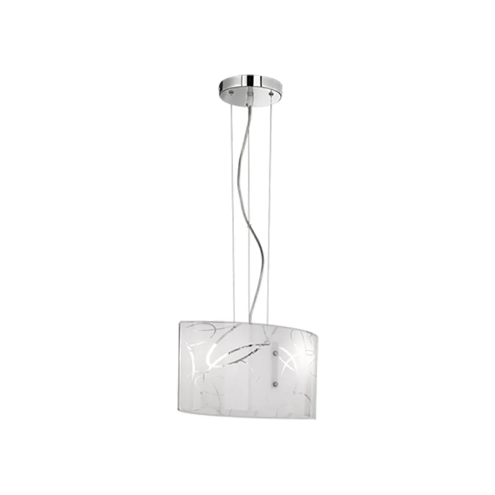 LAMPADA SOSP SPIRELLI DECORO CERCHI E27 40 CM LAMPADA SOSP SPIRELLI DECORO CERCHI E27 40 CM