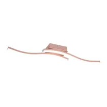 PLAFONIERA LED ROUTE ORO ROSA 2 LUCI X 5W 4000K