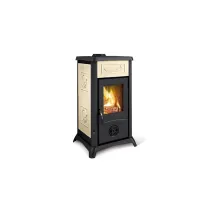STUFA LEGNA  6 KW GEMMA PANNA