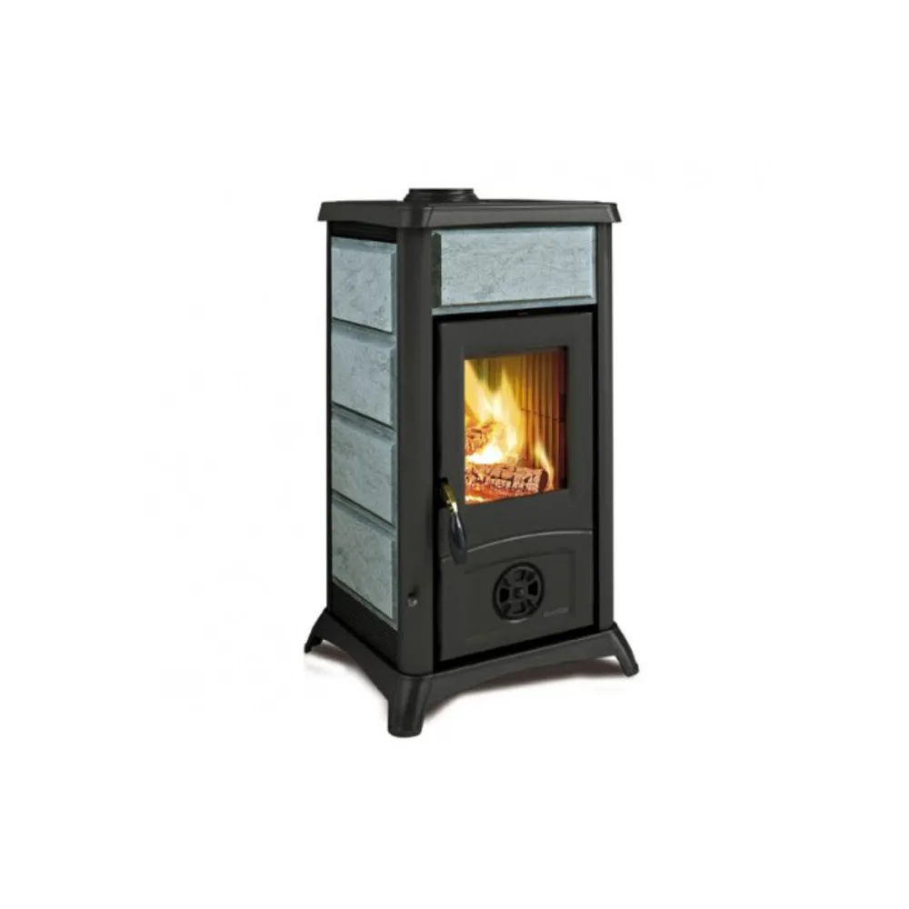 STUFA LEGNA 6 KW GEMMA PIETRA NATURALE STUFA LEGNA 6 KW GEMMA PIETRA NATURALE
