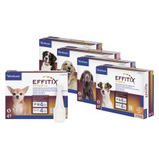 ANTIPARASSITARIO 'EFFITIX' 'Cane Medium' da 10 a 20 kg  - 4 pipette ml 2