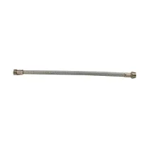 PL FLESSIBILE INOX F F 3/8  30 CM  2 PZ