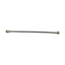 PL FLESSIBILE INOX M 1/2 F 3/8  40 CM  2 PZ