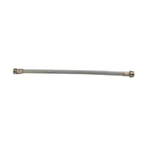 PL FLESSIBILE INOX M F 1/2 40 CM  2 PZ