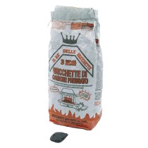 CARBONE VEGETALE PER GRILL 'BRIQUETTE' Kg 3 ca.