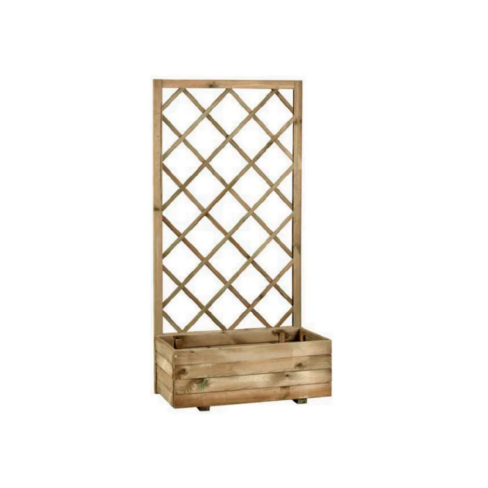 FIORIERA C/GRIGLIA ECOFLORA IMPREGN 70X35X140 CM FIORIERA C/GRIGLIA ECOFLORA IMPREGN 70X35X140 CM