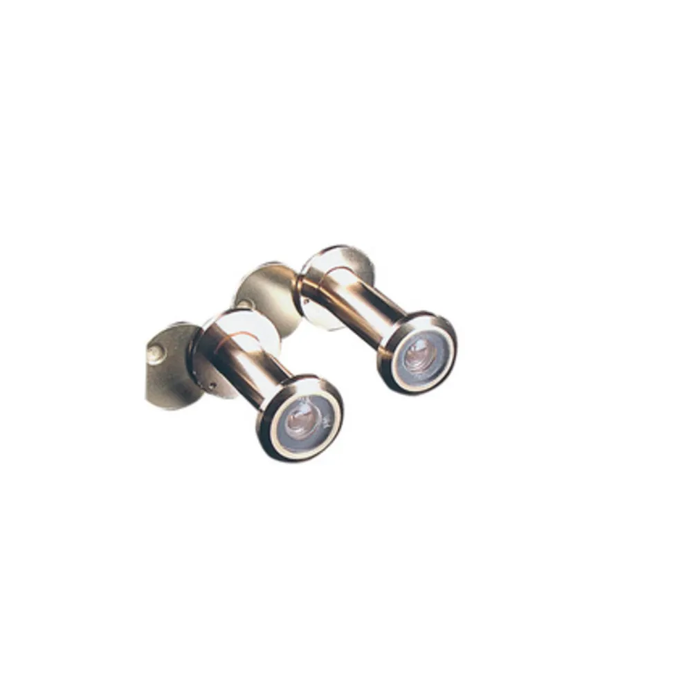 SPIONCINO 200 GRADI RING D 12X60/100 MM OTTONE LUC
