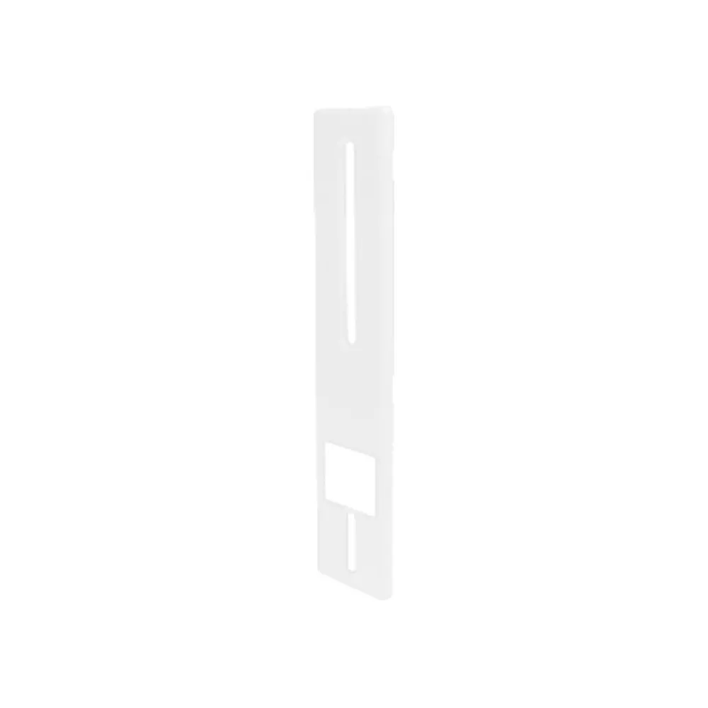 PLACCA P/AVVOLGITORE UNIVERSALE IN ABS BIANCO PLACCA P/AVVOLGITORE UNIVERSALE IN ABS BIANCO