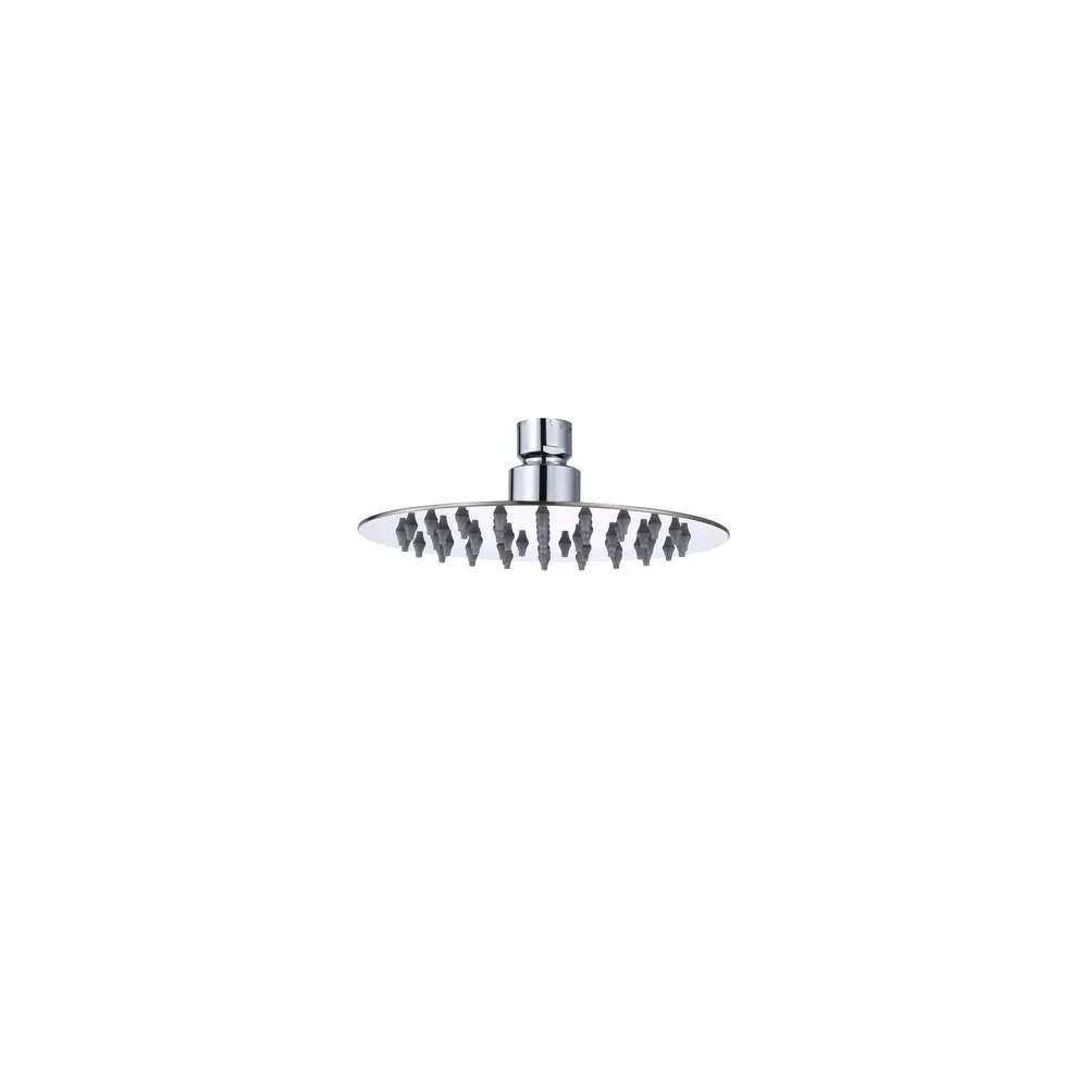 SOFFIONE DOCCIA INOX TONDO D 200 MM GROENLANDIA SOFFIONE DOCCIA INOX TONDO D 200 MM GROENLANDIA