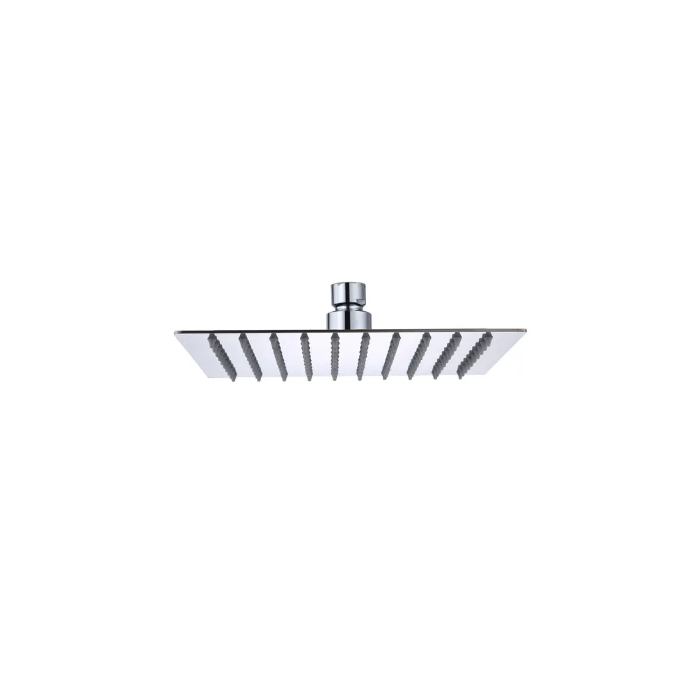 SOFFIONE DOCCIA INOX QUADRO 200X200 MM GROENLA SOFFIONE DOCCIA INOX QUADRO 200X200 MM GROENLA