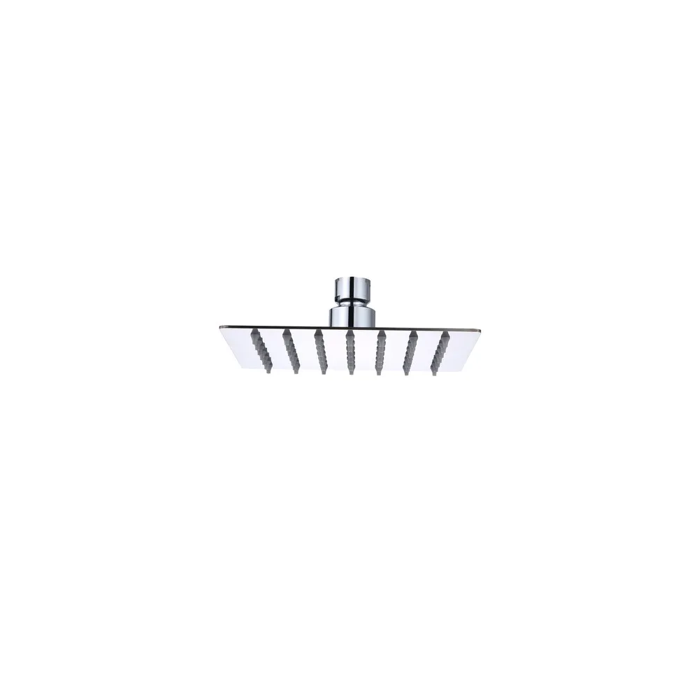 SOFFIONE DOCCIA INOX QUADRO 150X150 MM GROENLA SOFFIONE DOCCIA INOX QUADRO 150X150 MM GROENLA