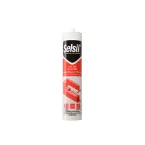 SELSIL SILICONE ACETICO PLUS SAC-100 BIANCO 280 ML (25
