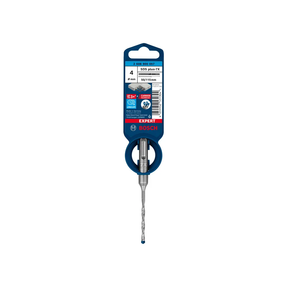 BOSCH-A PUNTA SDS PLUS-7X EXPERT  4X50/115 MM