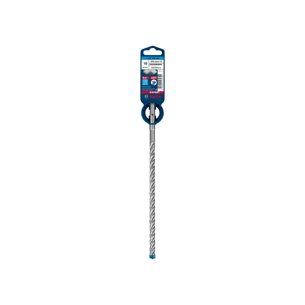 BOSCH-A PUNTA SDS PLUS-7X EXPERT 10X200X/265 MM BOSCH-A PUNTA SDS PLUS-7X EXPERT 10X200X/265 MM