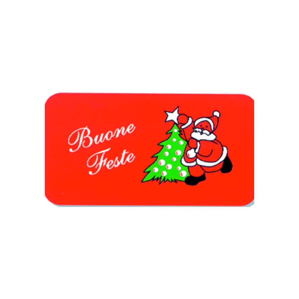 ZERBINO BUONE FESTE 40X67 CM ZERBINO BUONE FESTE 40X67 CM