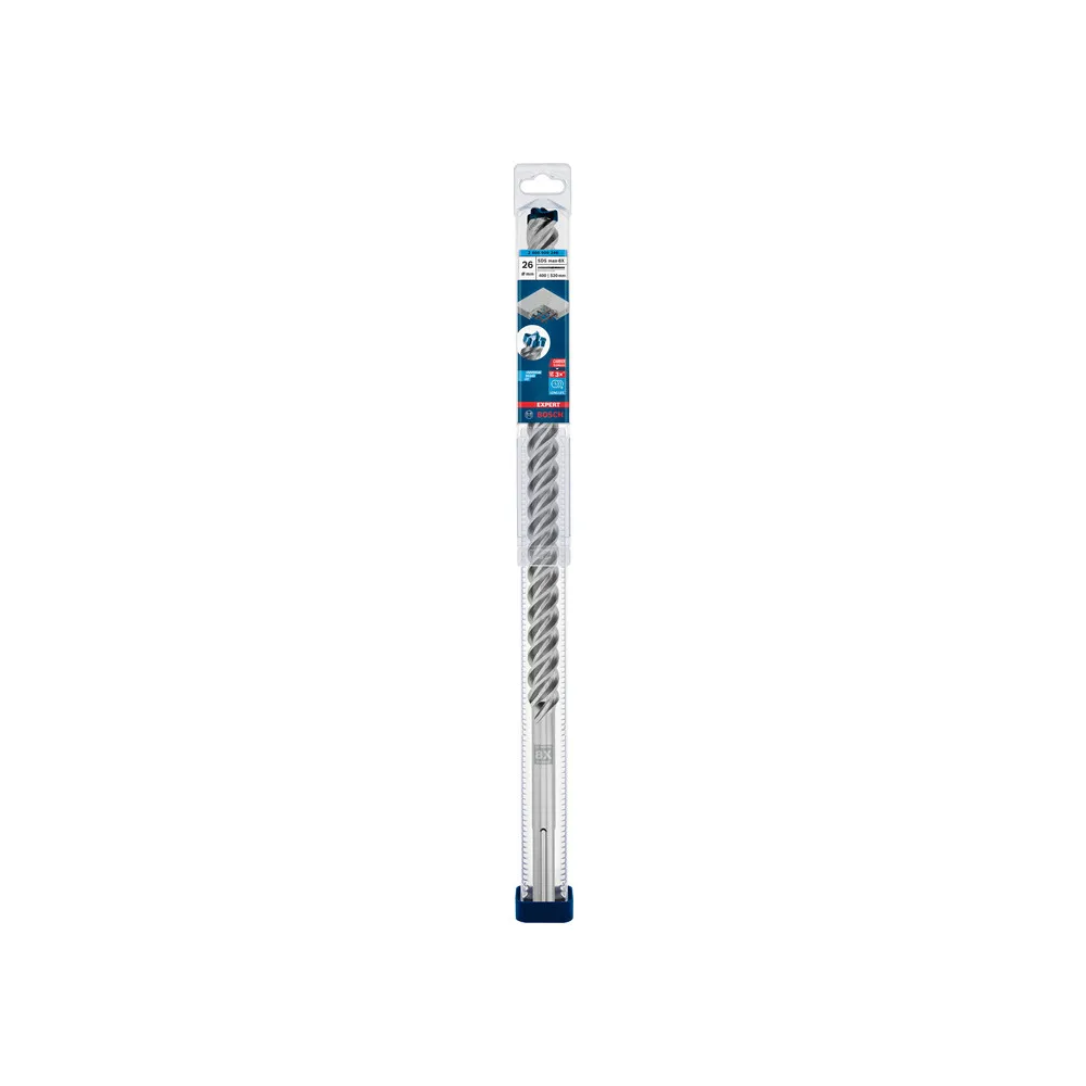 BOSCH-A PUNTA SDS MAX-8X EXPERT 26X400X520 MM BOSCH-A PUNTA SDS MAX-8X EXPERT 26X400X520 MM