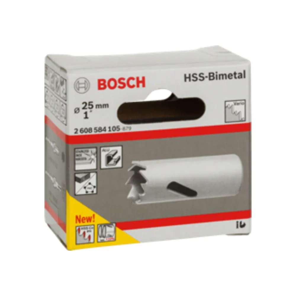 BOSCH-A SEGA A TAZZA BIMETALLICA HSS D 25 BOSCH-A SEGA A TAZZA BIMETALLICA HSS D 25