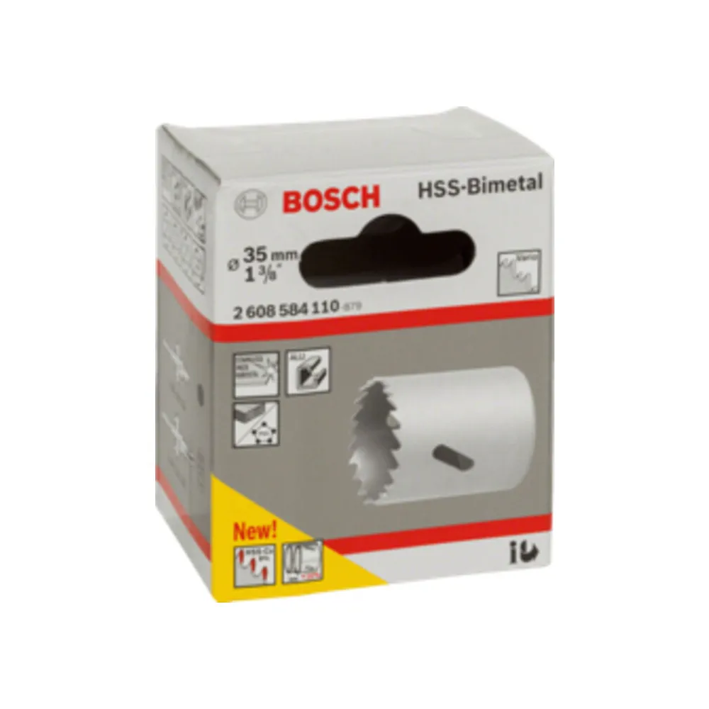 BOSCH-A SEGA A TAZZA BIMETALLICA HSS D  35