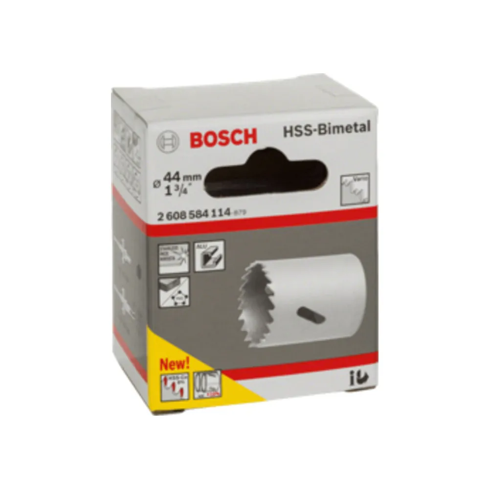 BOSCH-A SEGA A TAZZA BIMETALLICA HSS D  44
