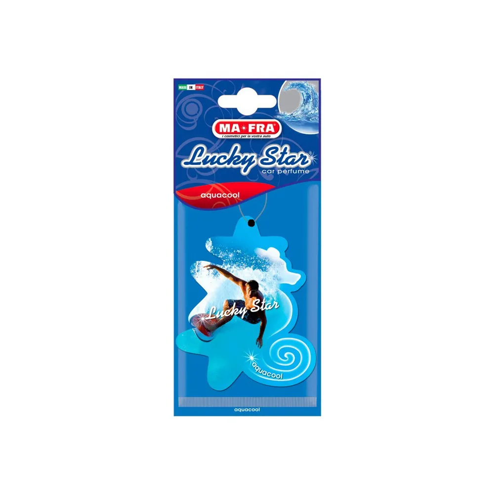 PROFUMATORE AUTO LUCKY STAR AQUACOOL (24 PROFUMATORE AUTO LUCKY STAR AQUACOOL (24