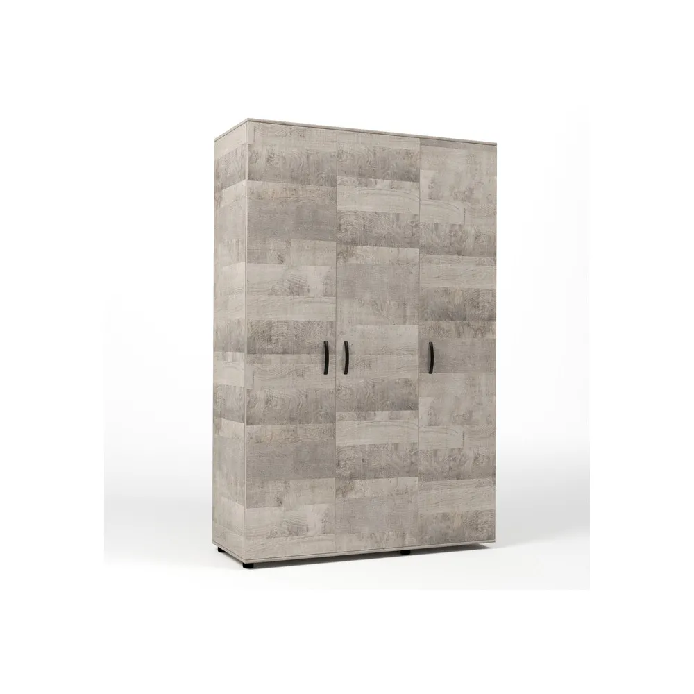 KIT ARMADIO 3 ANTE 120X52X205 CM ROVERE PLAT.K355 KIT ARMADIO 3 ANTE 120X52X205 CM ROVERE PLAT.K355