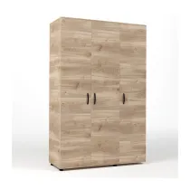 KIT ARMADIO 3 ANTE 120X52X205 CM ROVERE M. K358