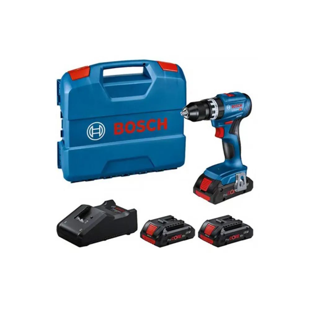 BOSCH-B 18VP TRAPANO 3 BATT. 4