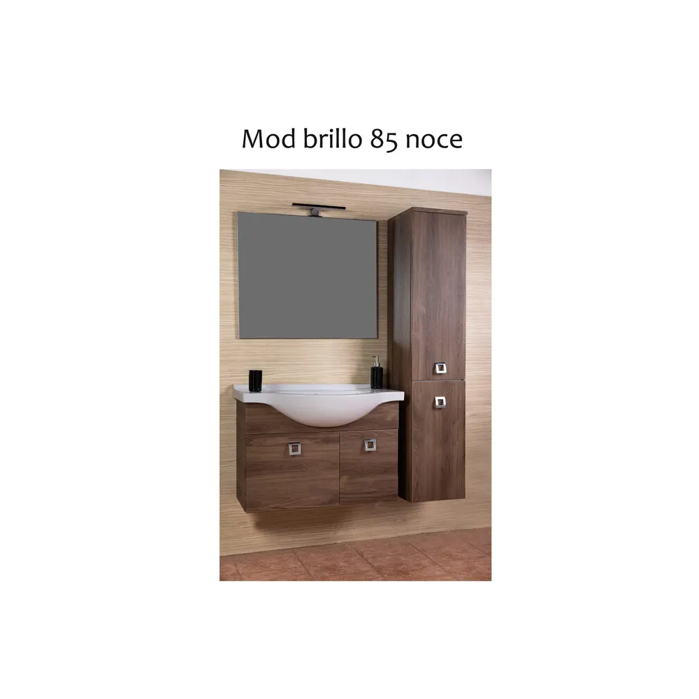 MOBILE BAGNO BRILLO 85 SOSP. NOCE MOBILE BAGNO BRILLO 85 SOSP. NOCE