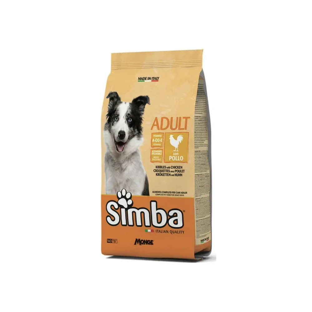 CROCCHETTA CANE MONGE SIMBA 20 KG ADULT POLLO CROCCHETTA CANE MONGE SIMBA 20 KG ADULT POLLO
