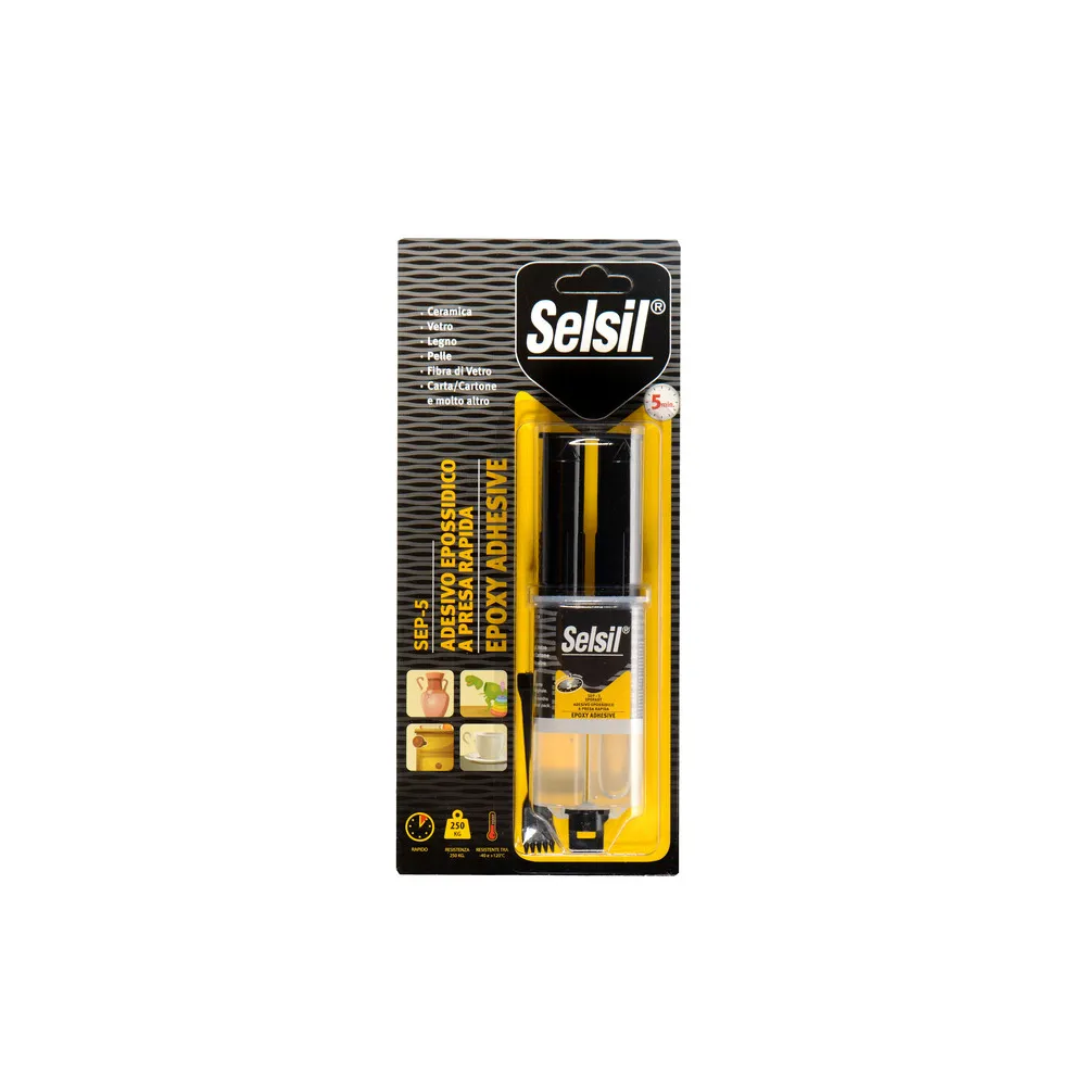SELSIL ADESIVO EPOSSIDICO QEP-5 A PRESA RAPIDA 28 G (12 SELSIL ADESIVO EPOSSIDICO QEP-5 A PRESA RAPIDA 28 G (12
