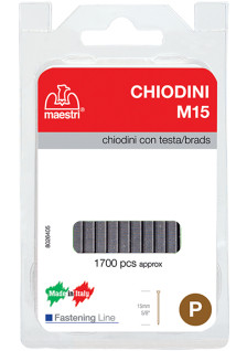 Chiodini M15 per fissatrici...