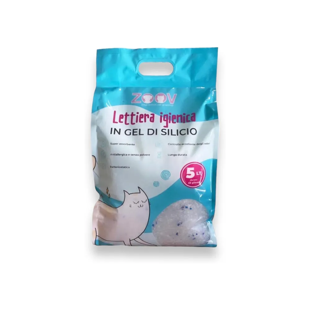 LETTIERA GATTO IN SILICIO NATURALE 5 L LETTIERA GATTO IN SILICIO NATURALE 5 L