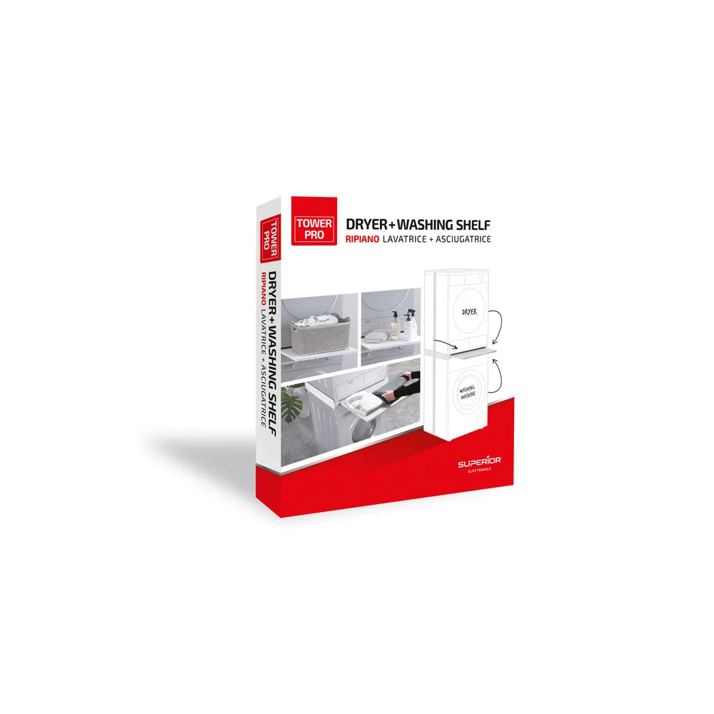 SUPPORTO ASCIUGATRICE C/RIPIANO TOWER PRO SUPPORTO ASCIUGATRICE C/RIPIANO TOWER PRO